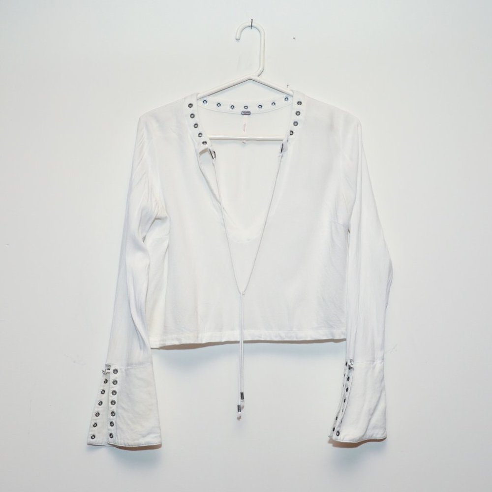 Free People hippie crop tunic